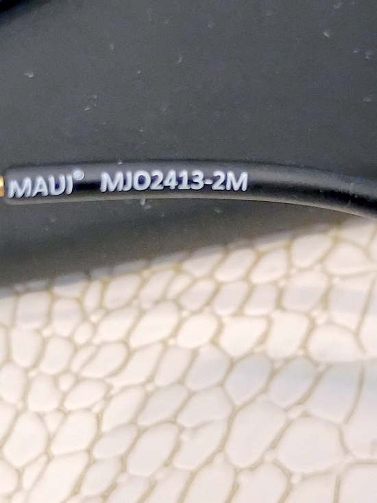 Brand New 100% Authentic Maui Jim C2413 2M Eyeglasses Black 48mm Unisex main image 8
